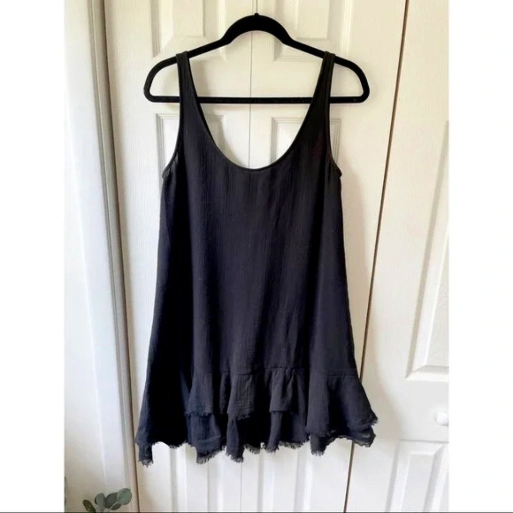 Hatch Plage Maternity Ruffle Cover Up / Dress